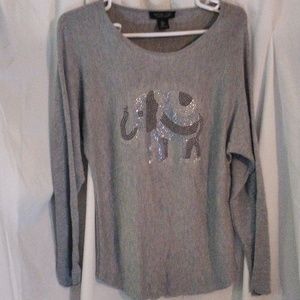 Rachel Zoe elephant sweater